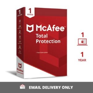 McAfee Total Protection – 1 User, 1 Year Activation Key (No CD)