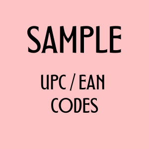 SAMPLE UPC EAN CODES