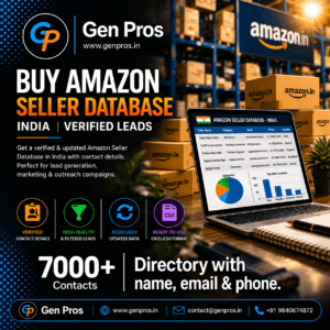 Buy Amazon India Seller Database Leads Directory B2B